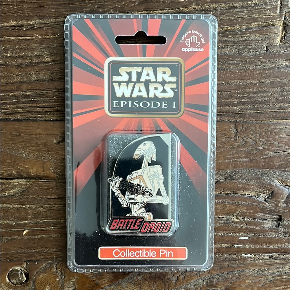 NEW! Vintage! Star Wars Battle Droid Collectible Pin